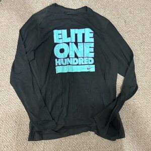 EYBL Nike Elite One Hundred Dark Grey Dri-FIT Shirt